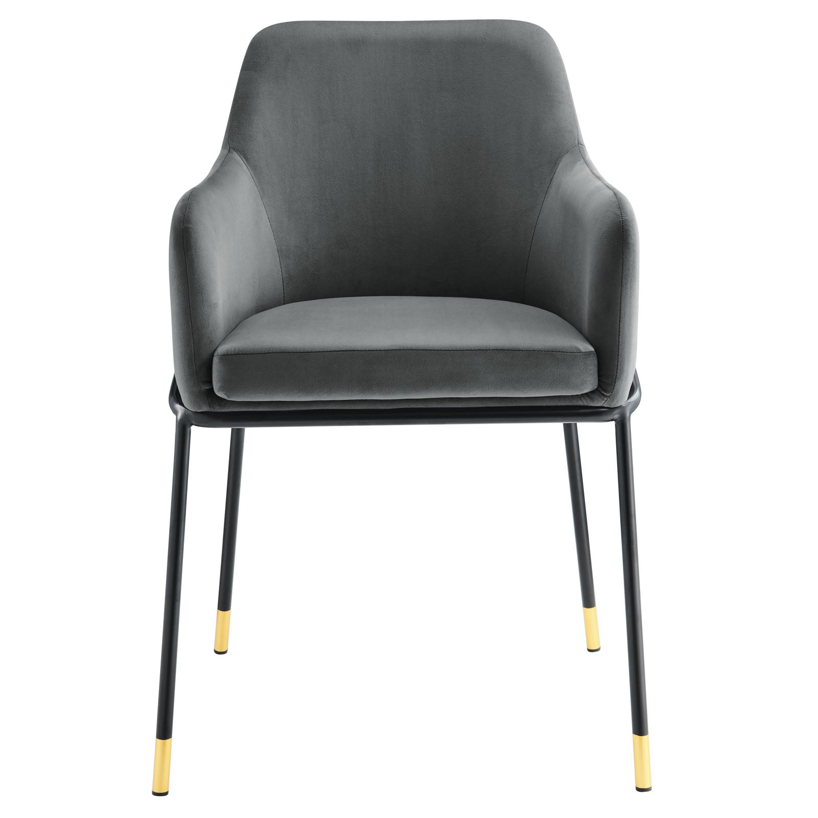 Jovi Performance Velvet Dining Armchair Set of 2 by Modway