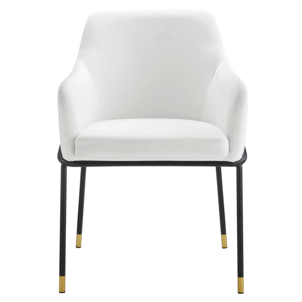 Jovi Performance Velvet Dining Armchair Set of 2 by Modway