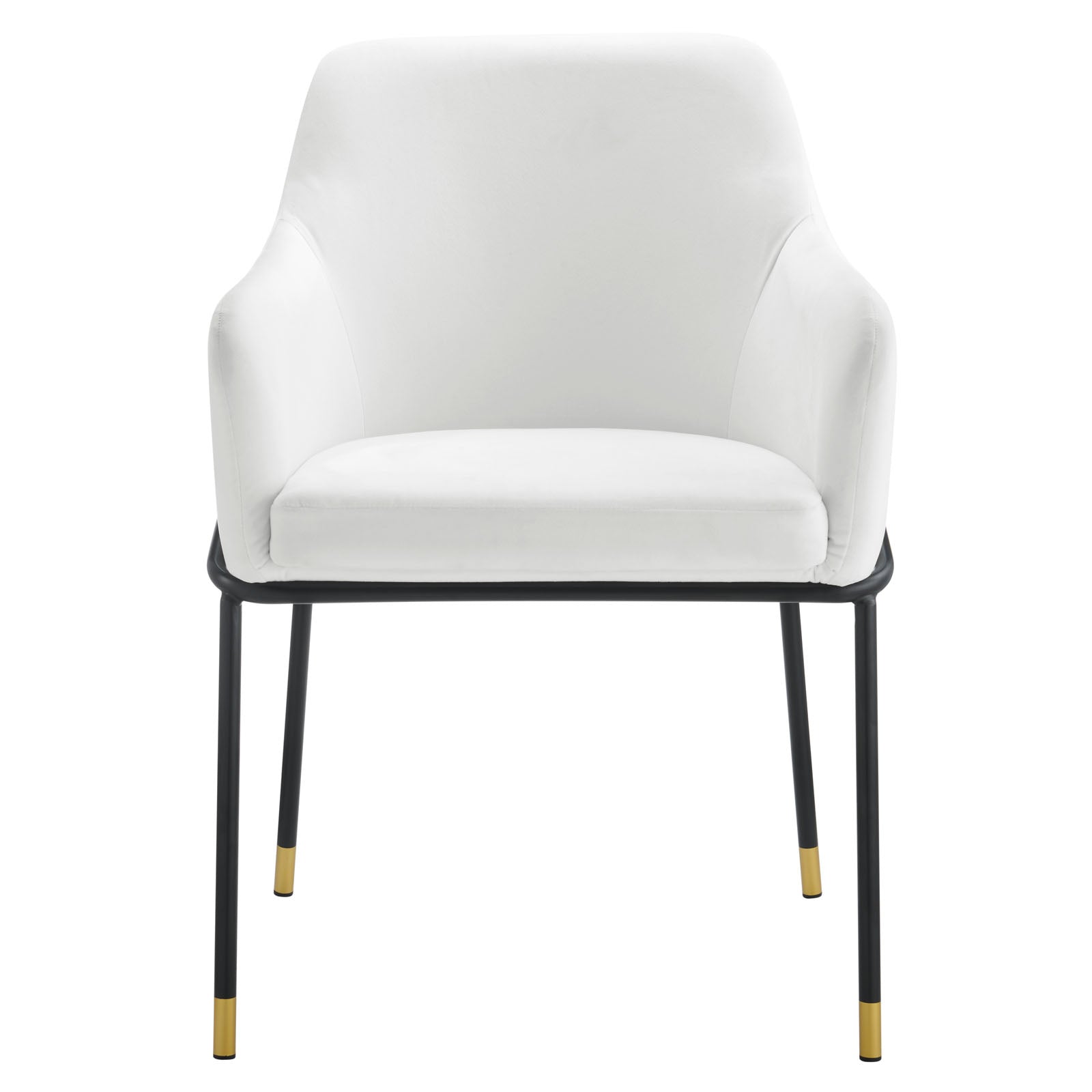 Jovi Performance Velvet Dining Armchair Set of 2 by Modway