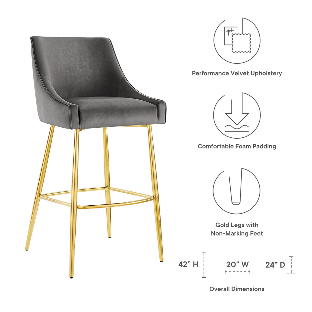 Discern Bar Stools Set of 2 by Modway