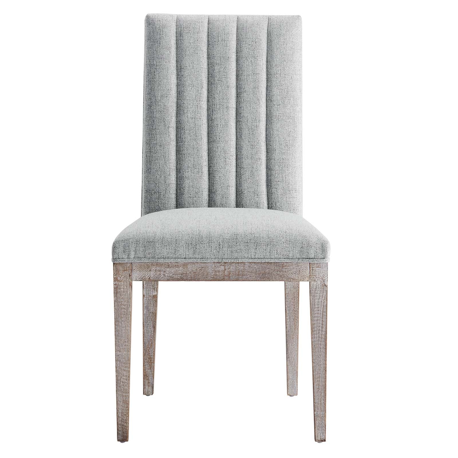 Maisonette French Vintage Tufted Fabric Fabric Dining Side Chair by Modway