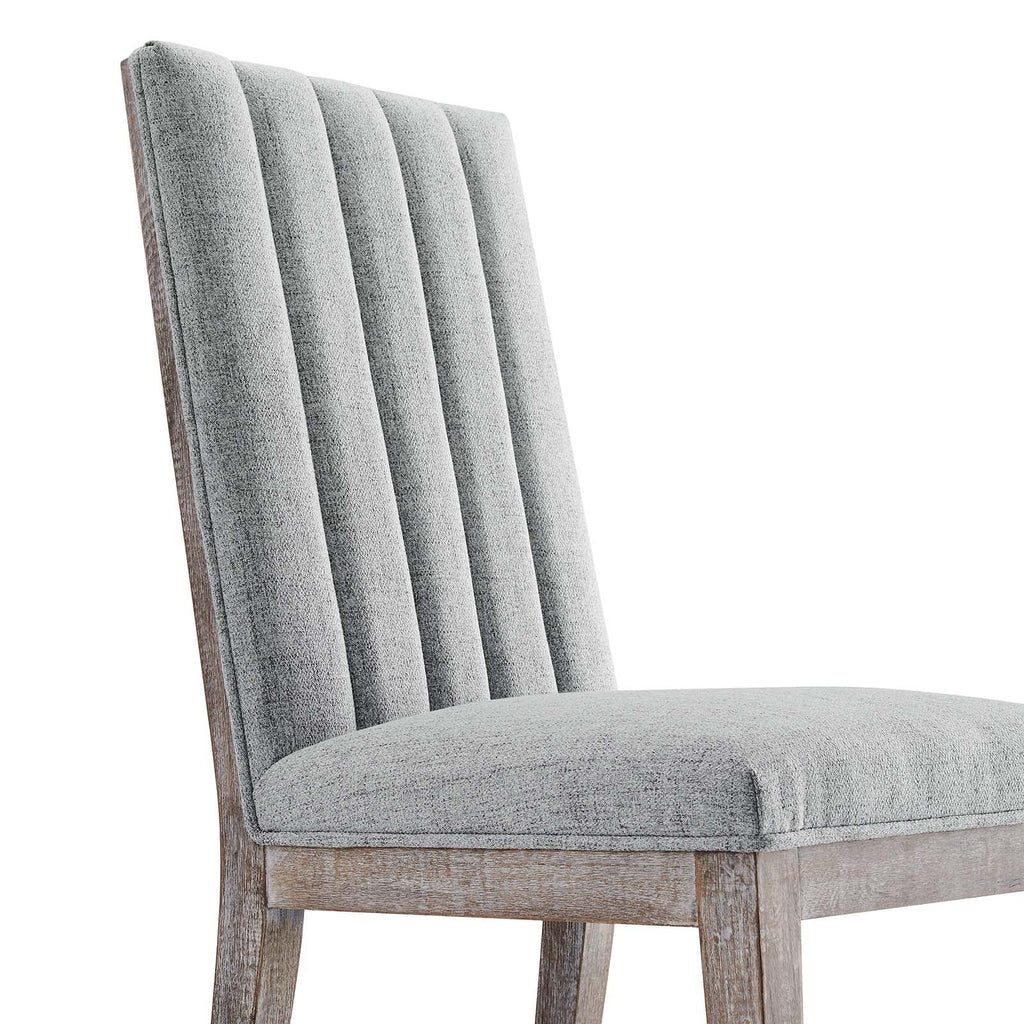Maisonette French Vintage Tufted Fabric Fabric Dining Side Chair by Modway
