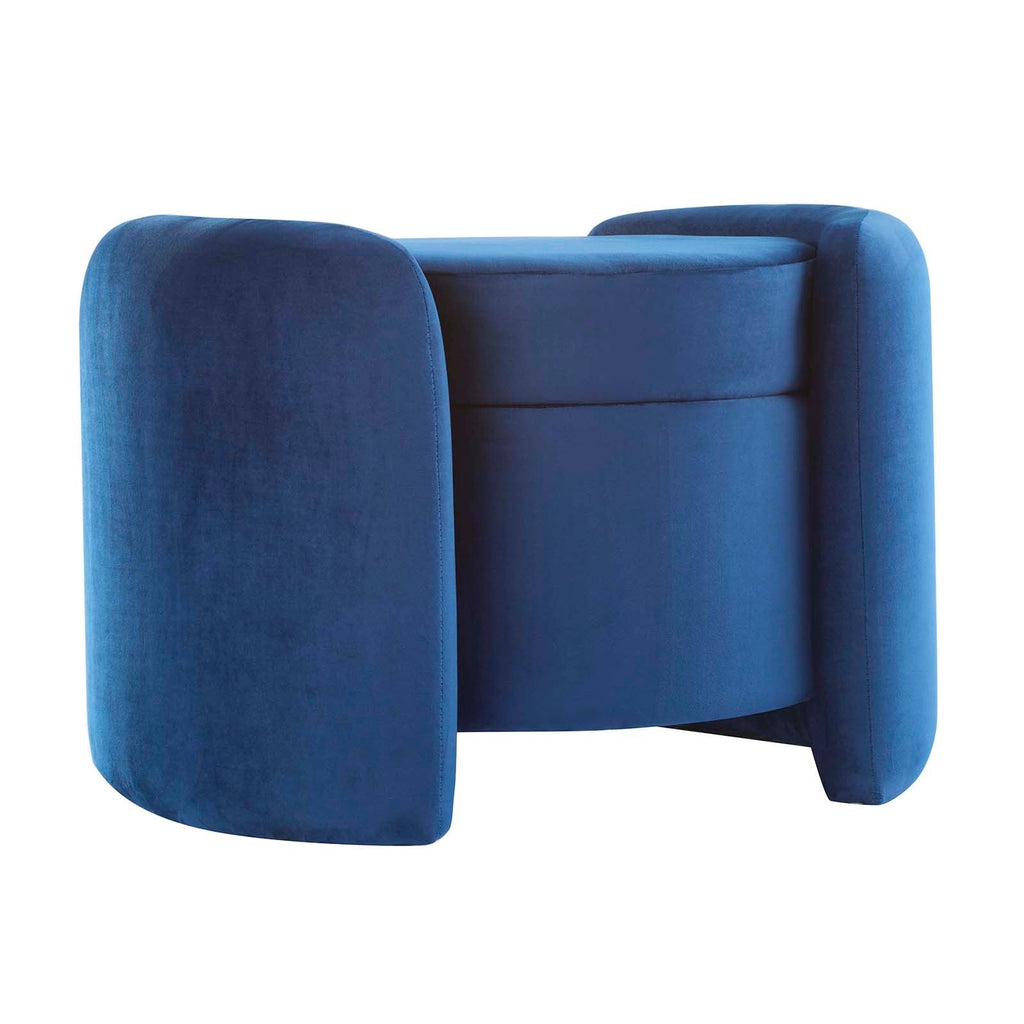 Nebula Upholstered Performance Velvet Ottoman by Modway