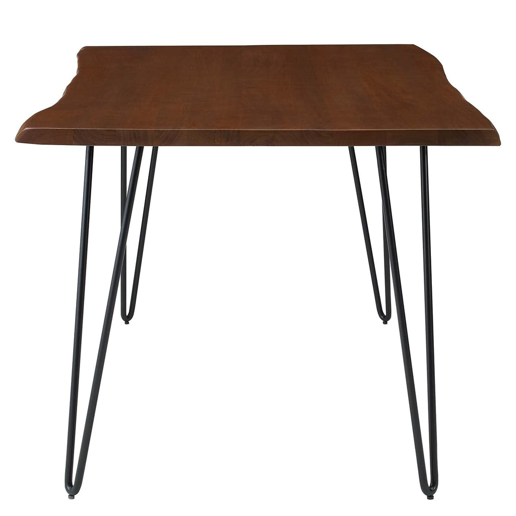 Ardor 60" Live Edge Acacia Wood Acacia Wood Dining Table by Modway
