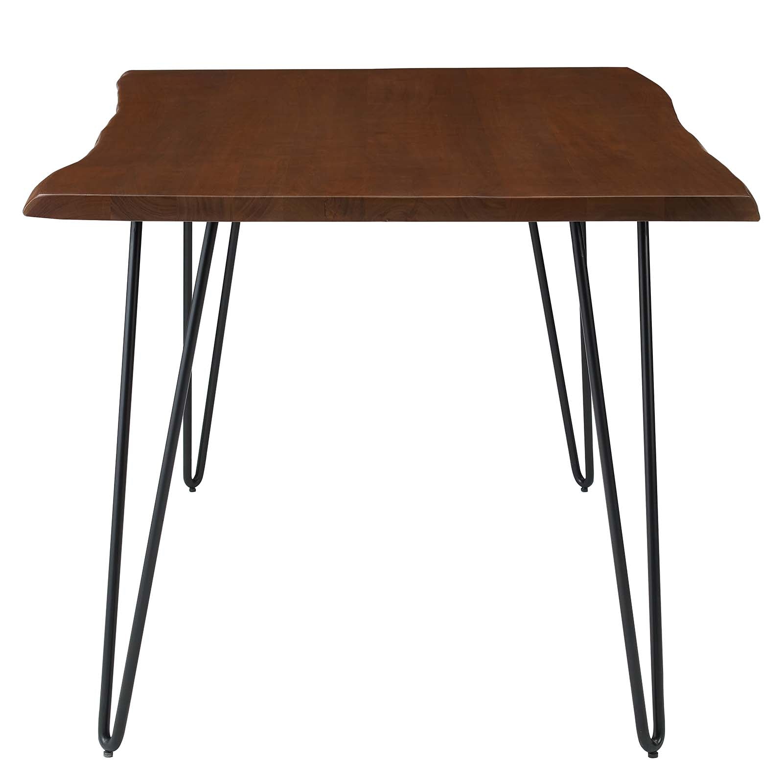 Ardor 60" Live Edge Acacia Wood Acacia Wood Dining Table by Modway