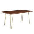 Ardor 60" Live Edge Acacia Wood Acacia Wood Dining Table by Modway