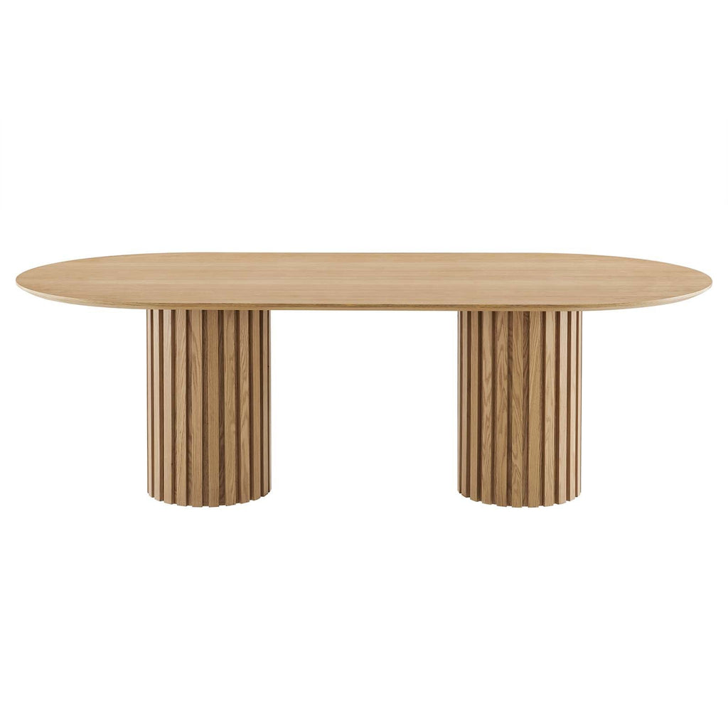 Senja 95" Oval Dining Table by Modway