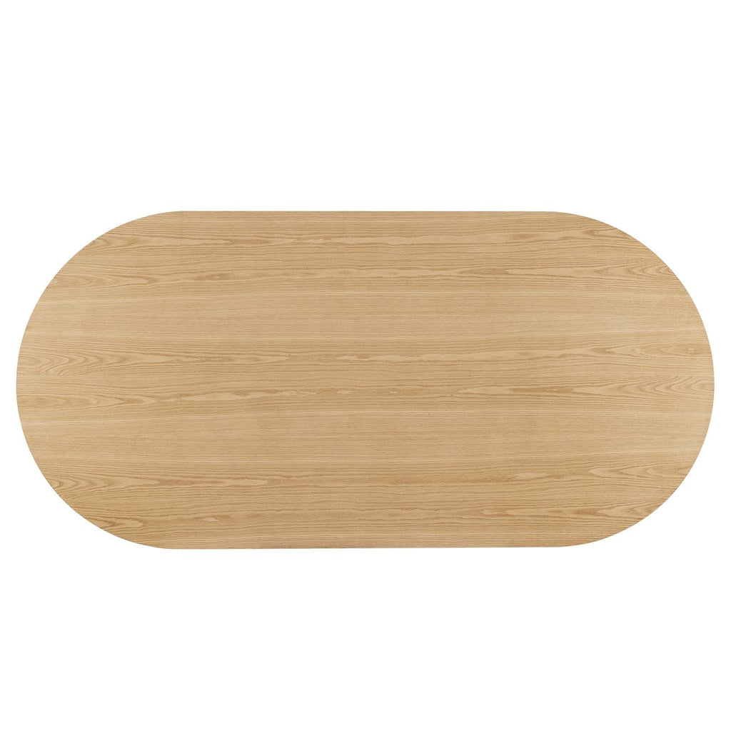 Senja 95" Oval Dining Table by Modway