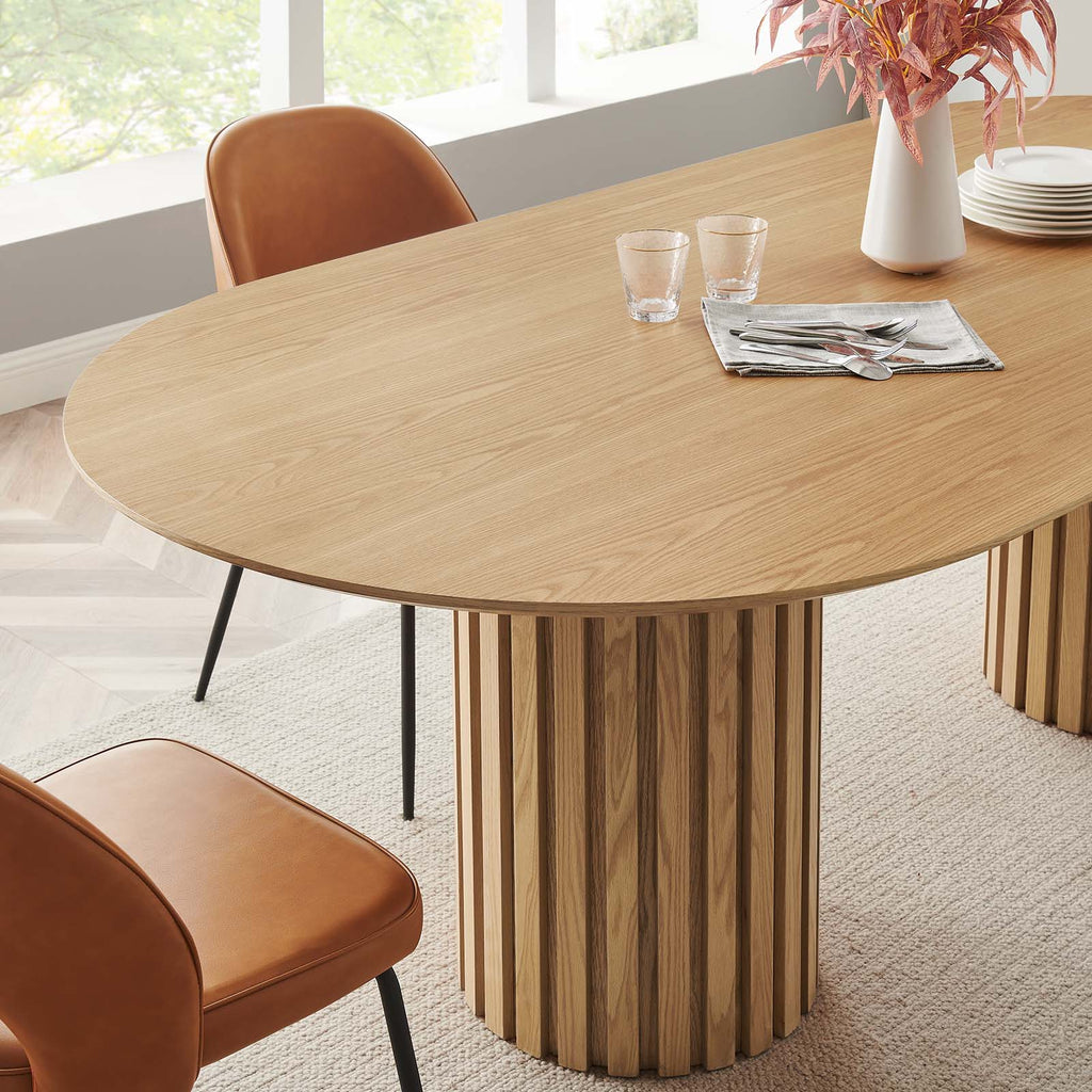Senja 95" Oval Dining Table by Modway