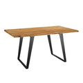 Viggo 60" Live Edge Acacia Wood Acacia Wood Dining Table by Modway