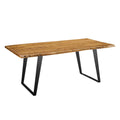 Viggo 74" Live Edge Acacia Wood Dining Table by Modway