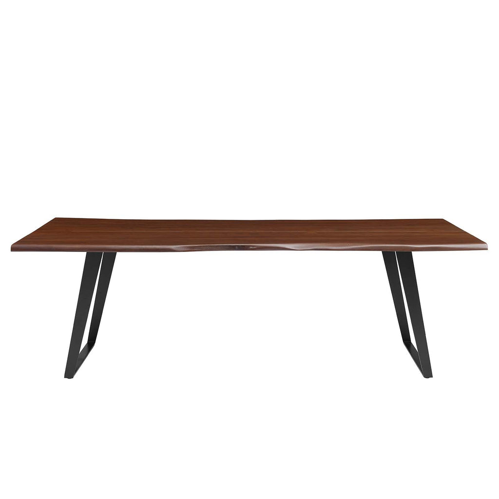 Viggo 96" Live Edge Acacia Wood Acacia Wood Dining Table by Modway