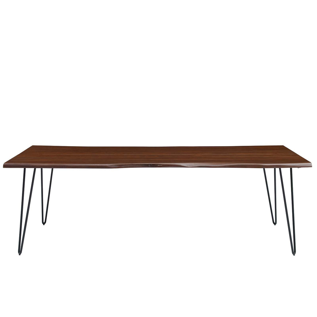 Ardor 96" Live Edge Acacia Wood Acacia Wood Dining Table by Modway