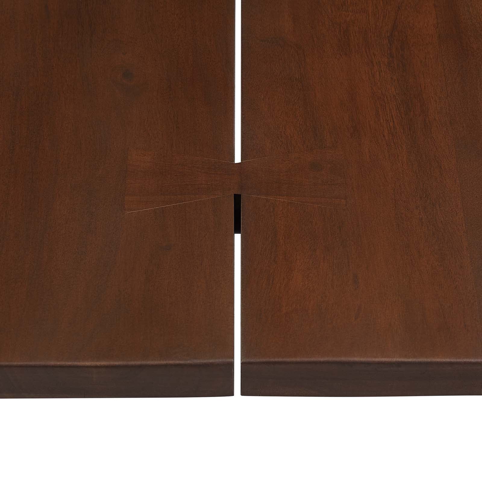 Ardor 96" Live Edge Acacia Wood Acacia Wood Dining Table by Modway