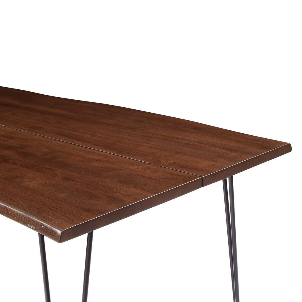 Ardor 96" Live Edge Acacia Wood Acacia Wood Dining Table by Modway
