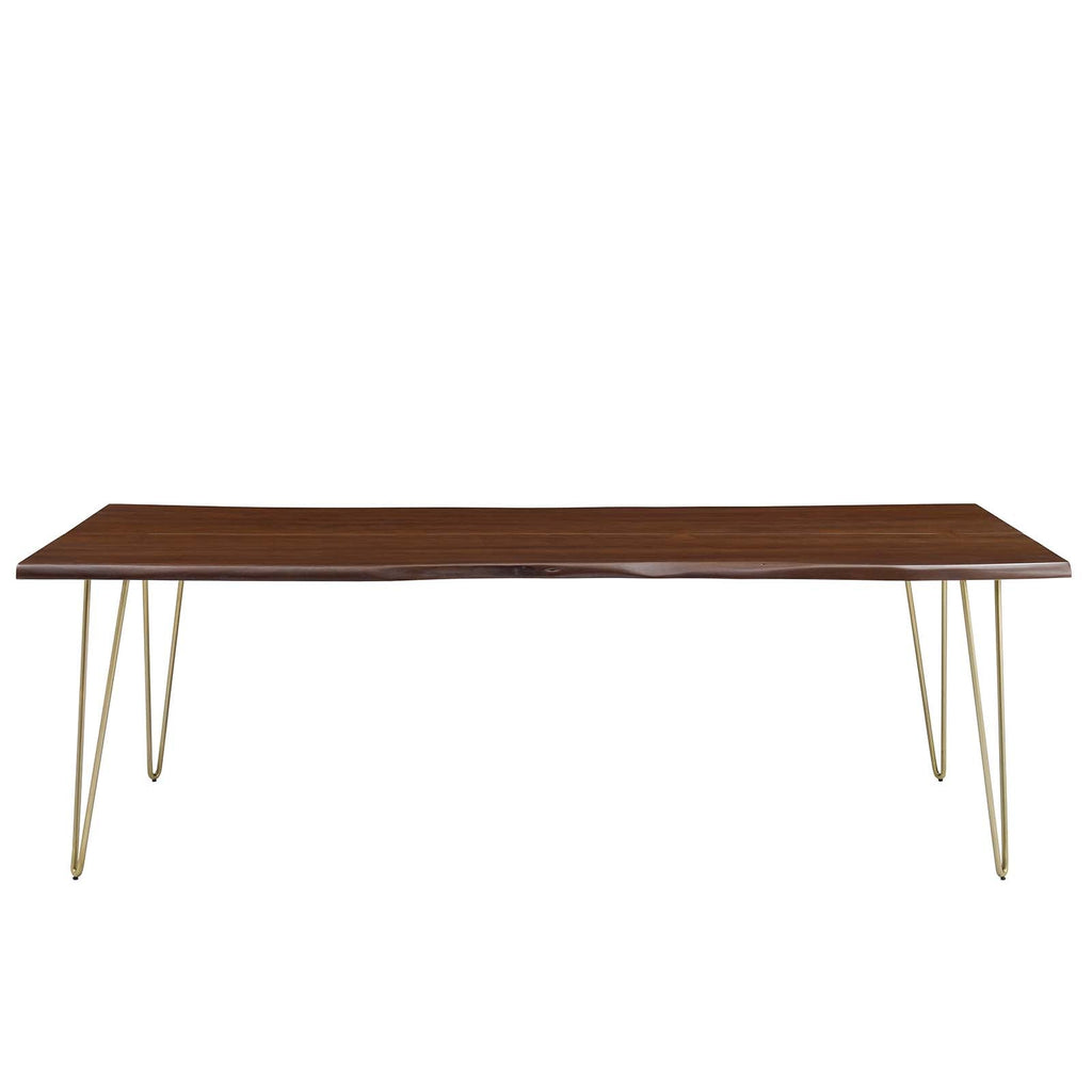 Ardor 96" Live Edge Acacia Wood Acacia Wood Dining Table by Modway