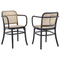 Winona Wood Dining Chair Set of 2 by Modway