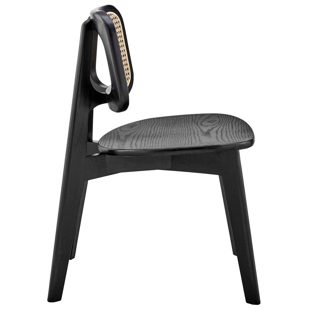 Habitat Wood Dining Side Chair Set of 2 by Modway