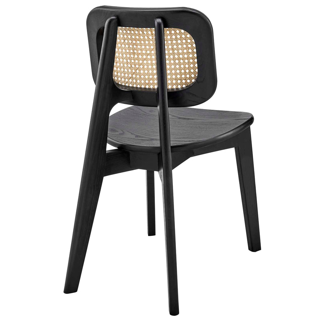 Habitat Wood Dining Side Chair Set of 2 by Modway