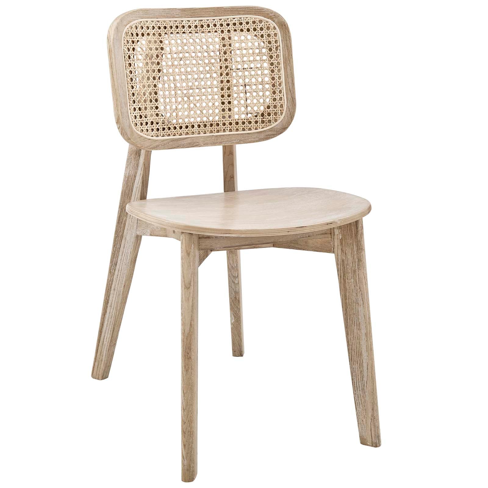 Habitat Wood Dining Side Chair Set of 2 by Modway