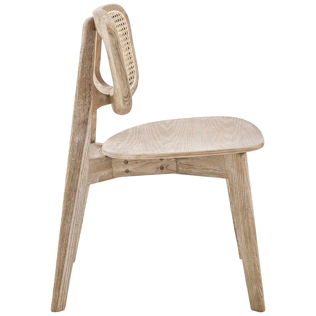Habitat Wood Dining Side Chair Set of 2 by Modway