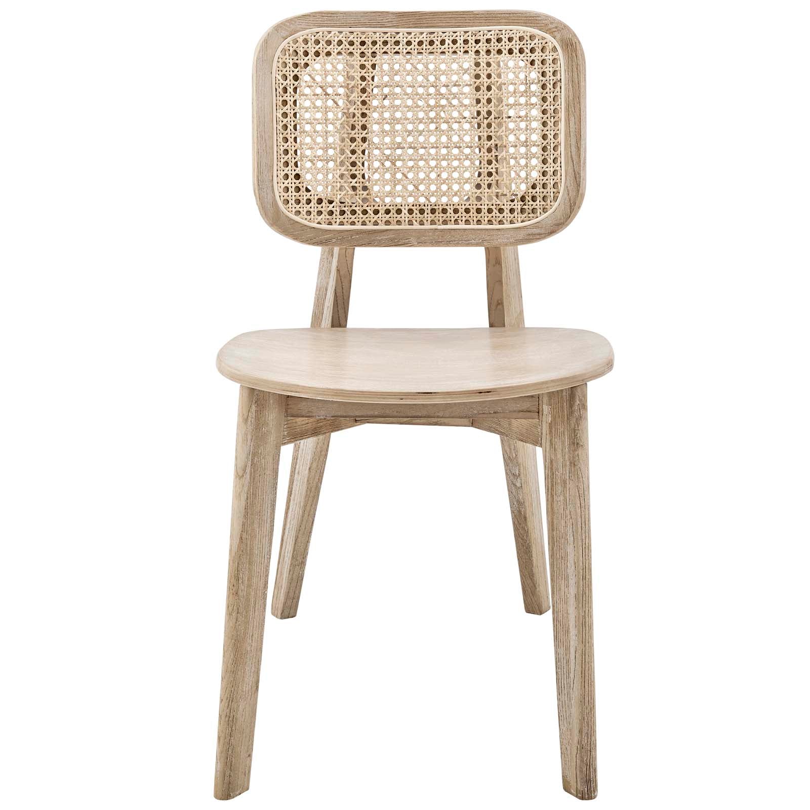 Habitat Wood Dining Side Chair Set of 2 by Modway