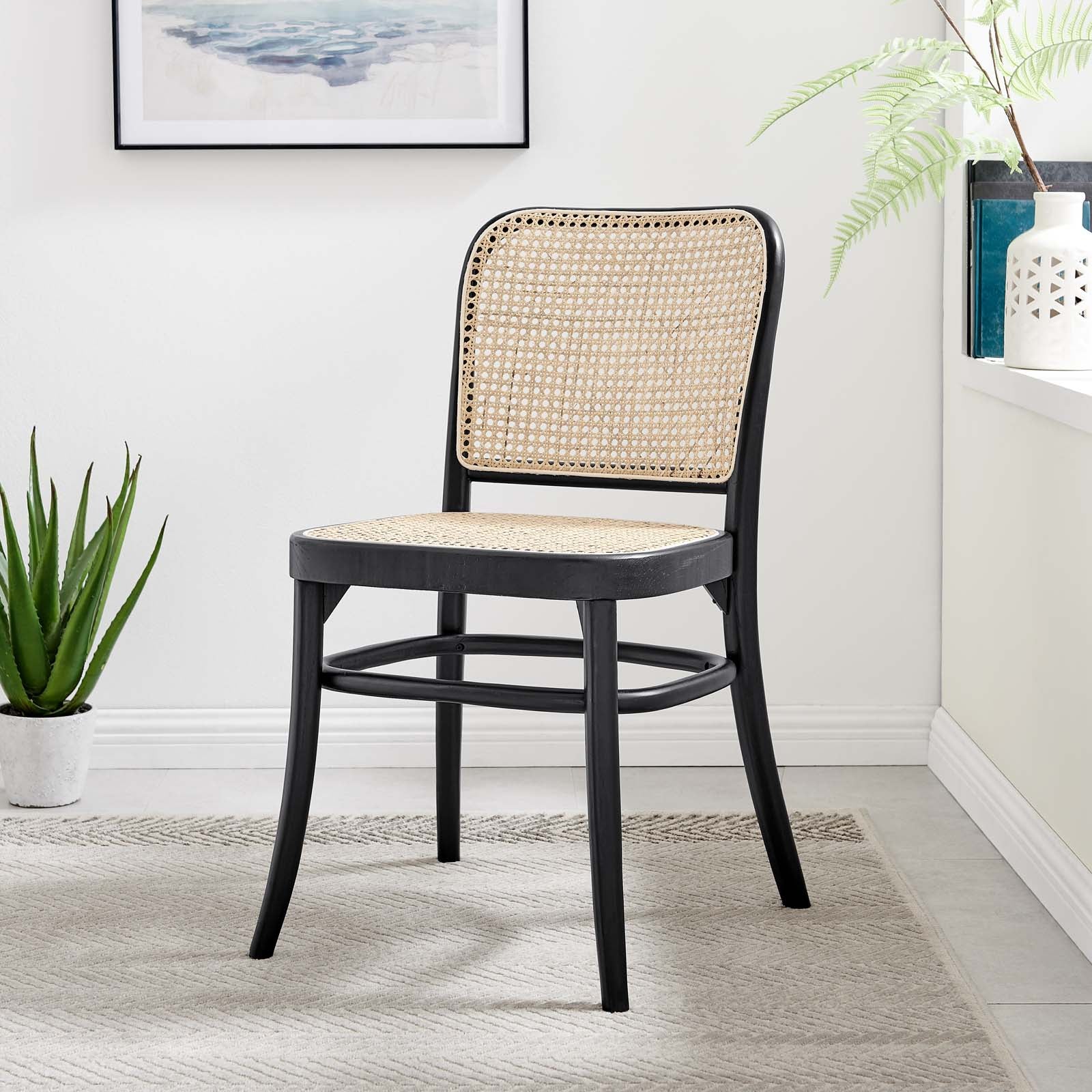 Winona Wood Dining Side Chair Set of 2 by Modway