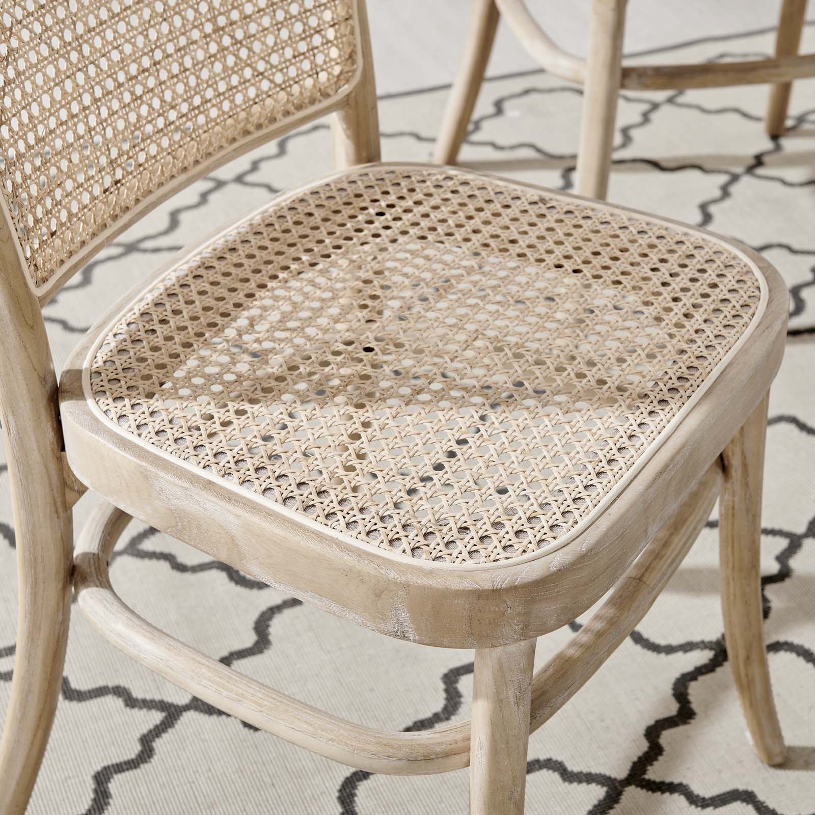 Winona Wood Dining Side Chair Set of 2 by Modway