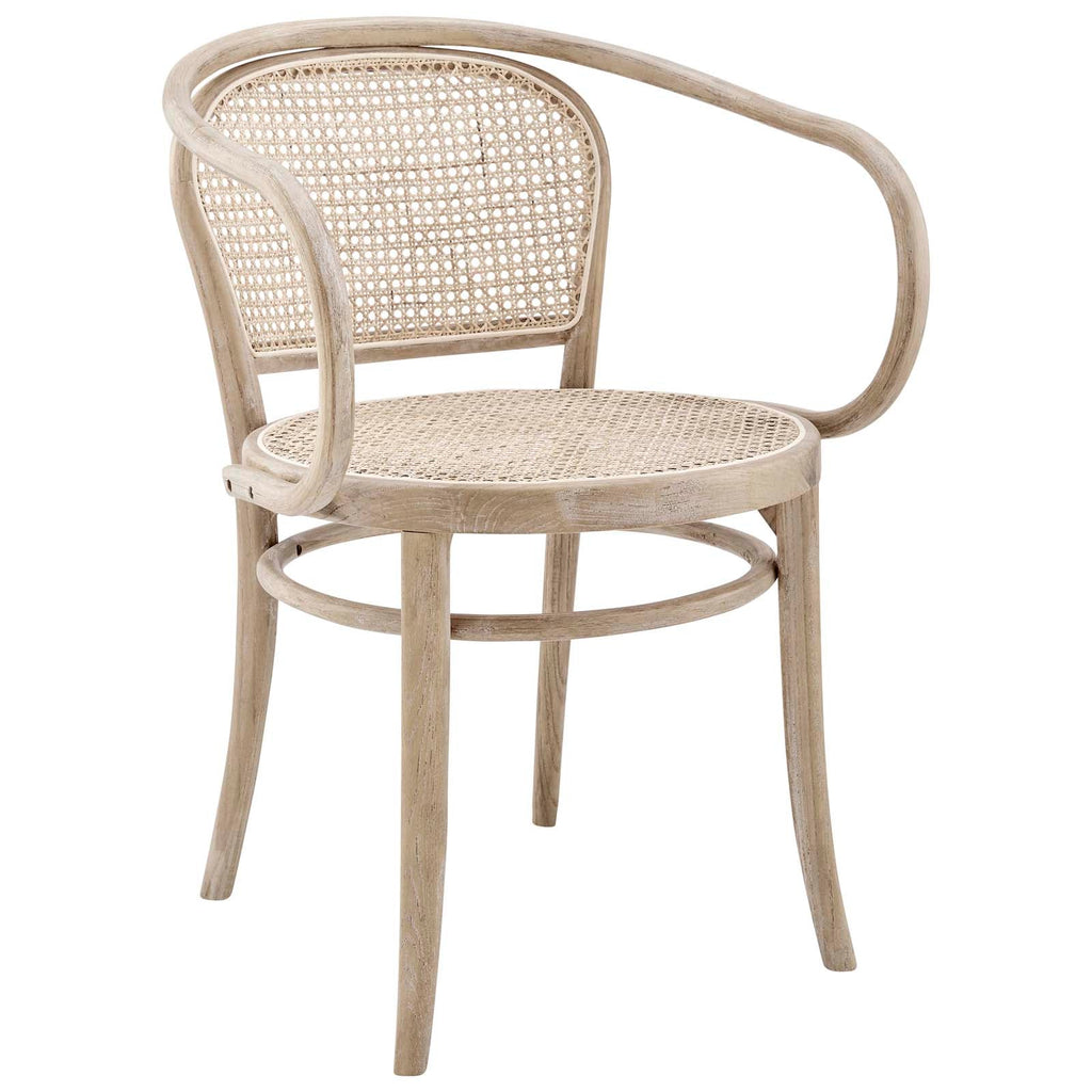 Oliana Wood Dining Armchair Set of 2 by Modway
