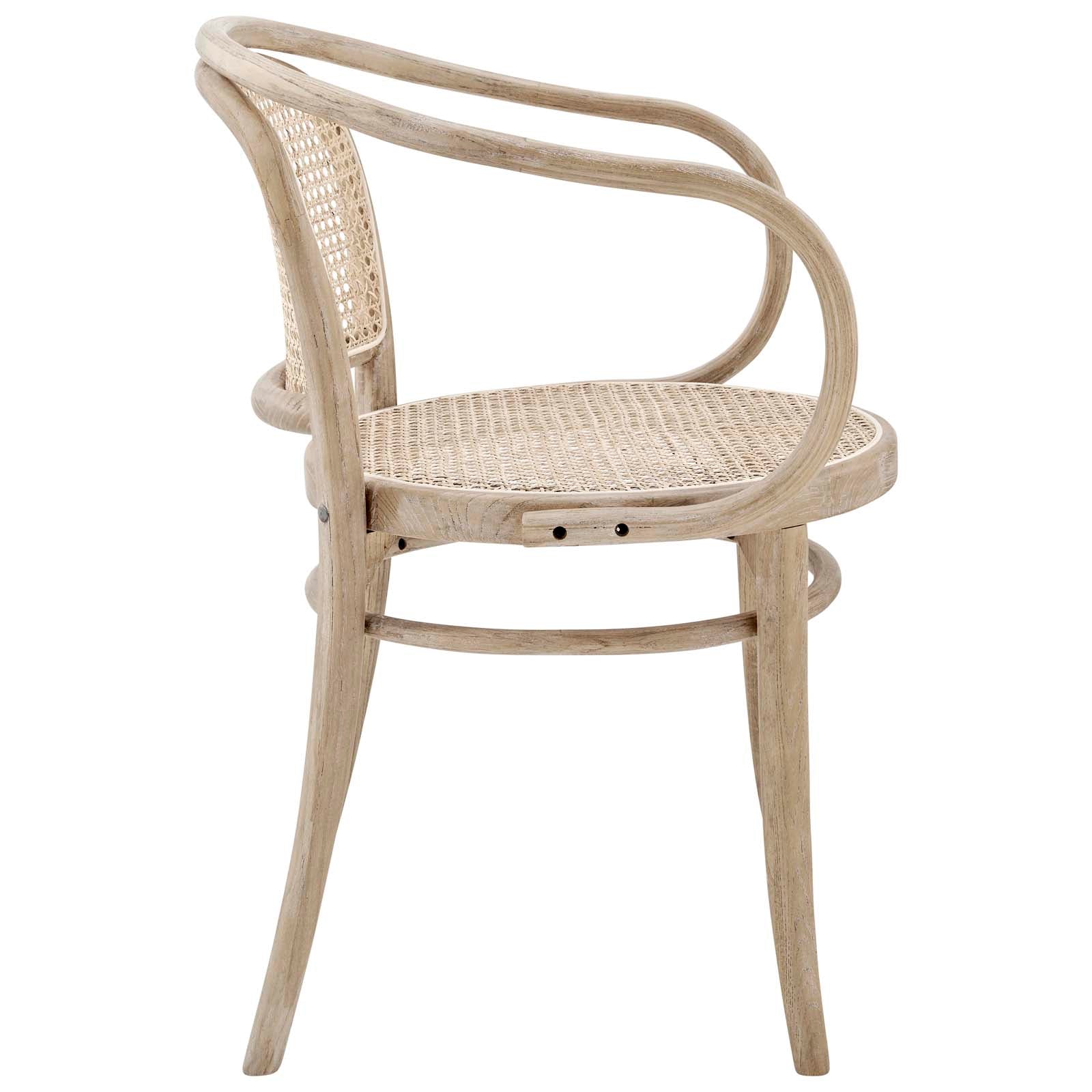 Oliana Wood Dining Armchair Set of 2 by Modway
