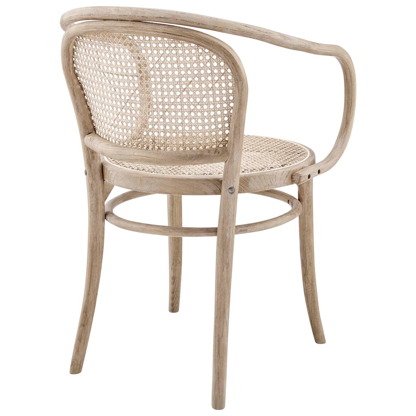 Oliana Wood Dining Armchair Set of 2 by Modway