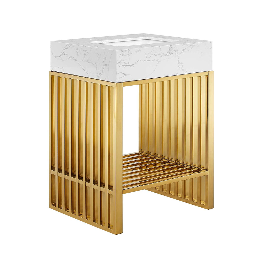 Gridiron 24" Bathroom Vanity by Modway