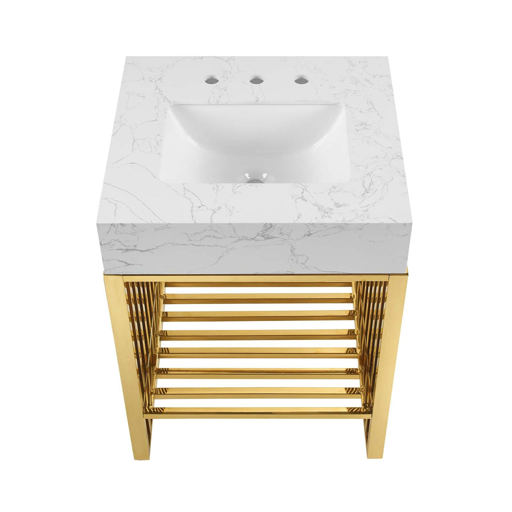 Gridiron 24" Bathroom Vanity by Modway