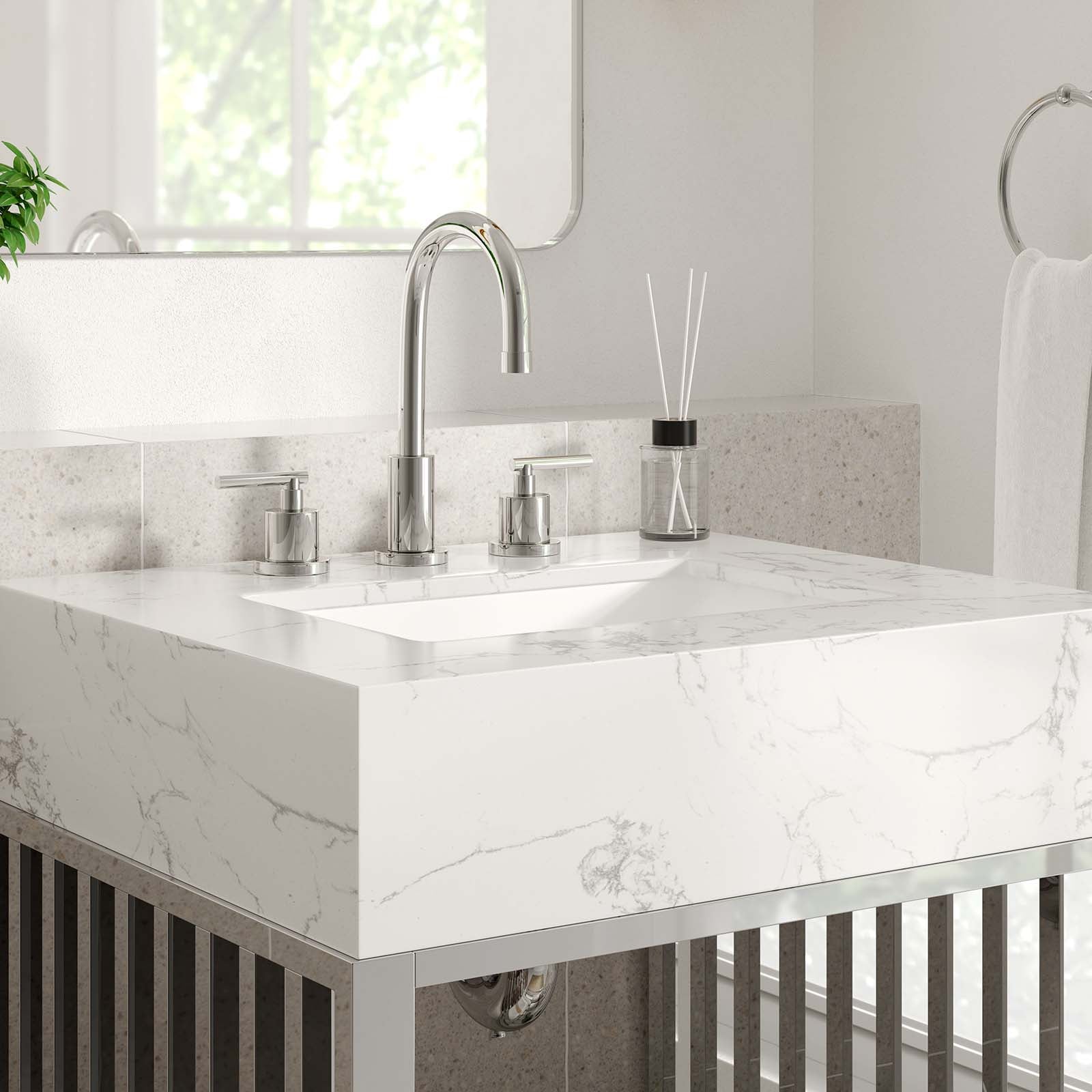 Gridiron 24" Bathroom Vanity by Modway