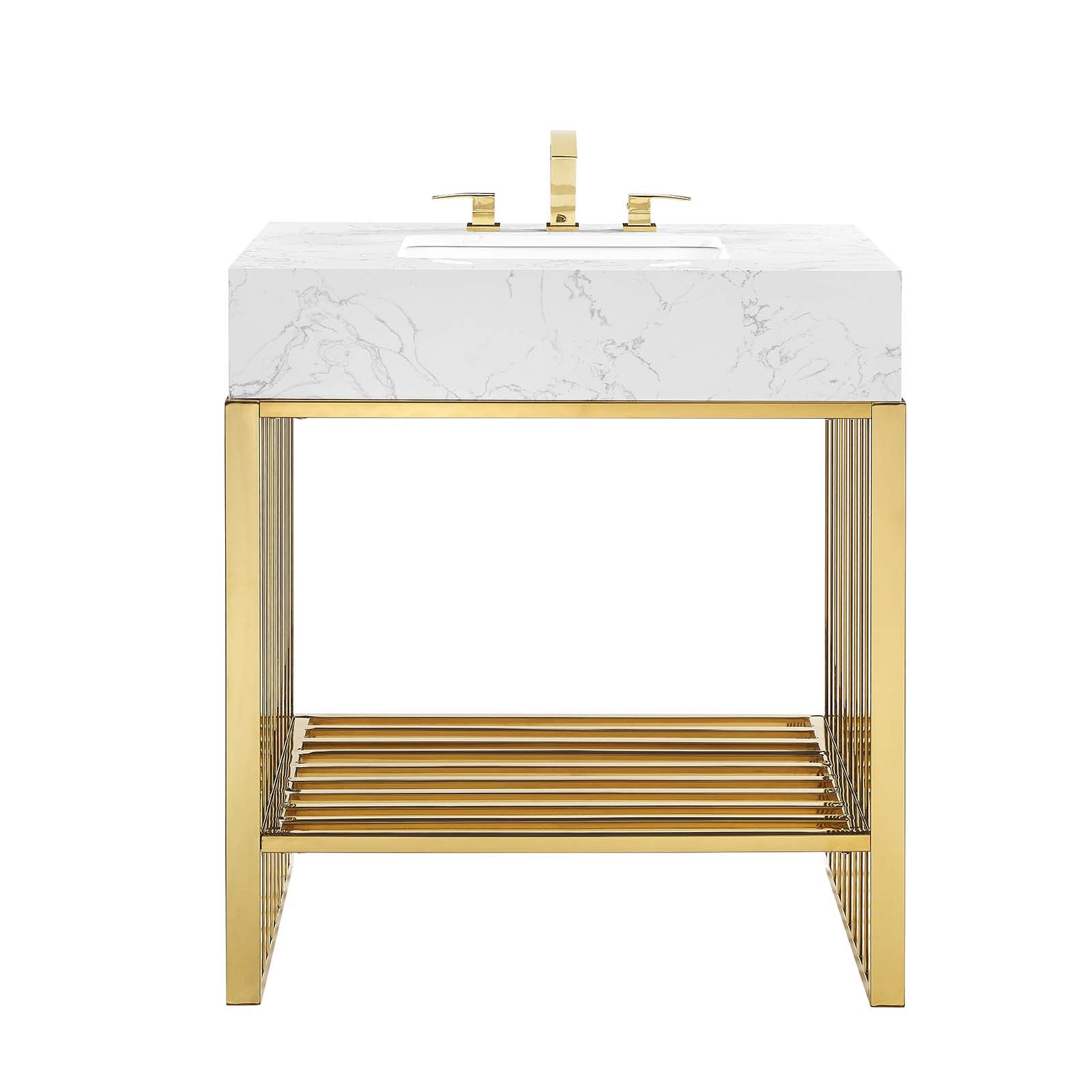 Gridiron 30" Bathroom Vanity by Modway
