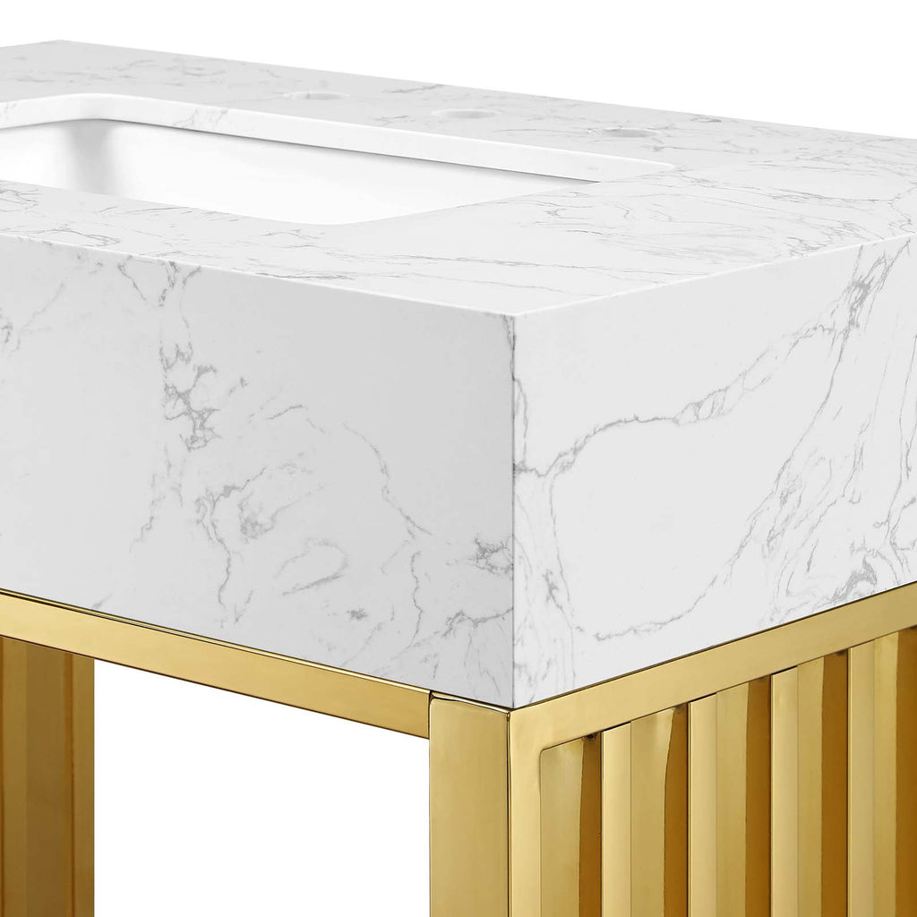 Gridiron 30" Bathroom Vanity by Modway