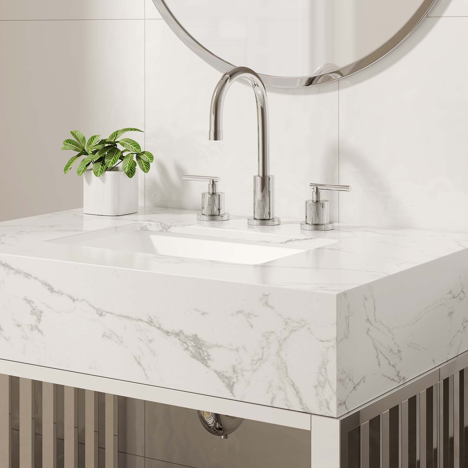 Gridiron 30" Bathroom Vanity by Modway