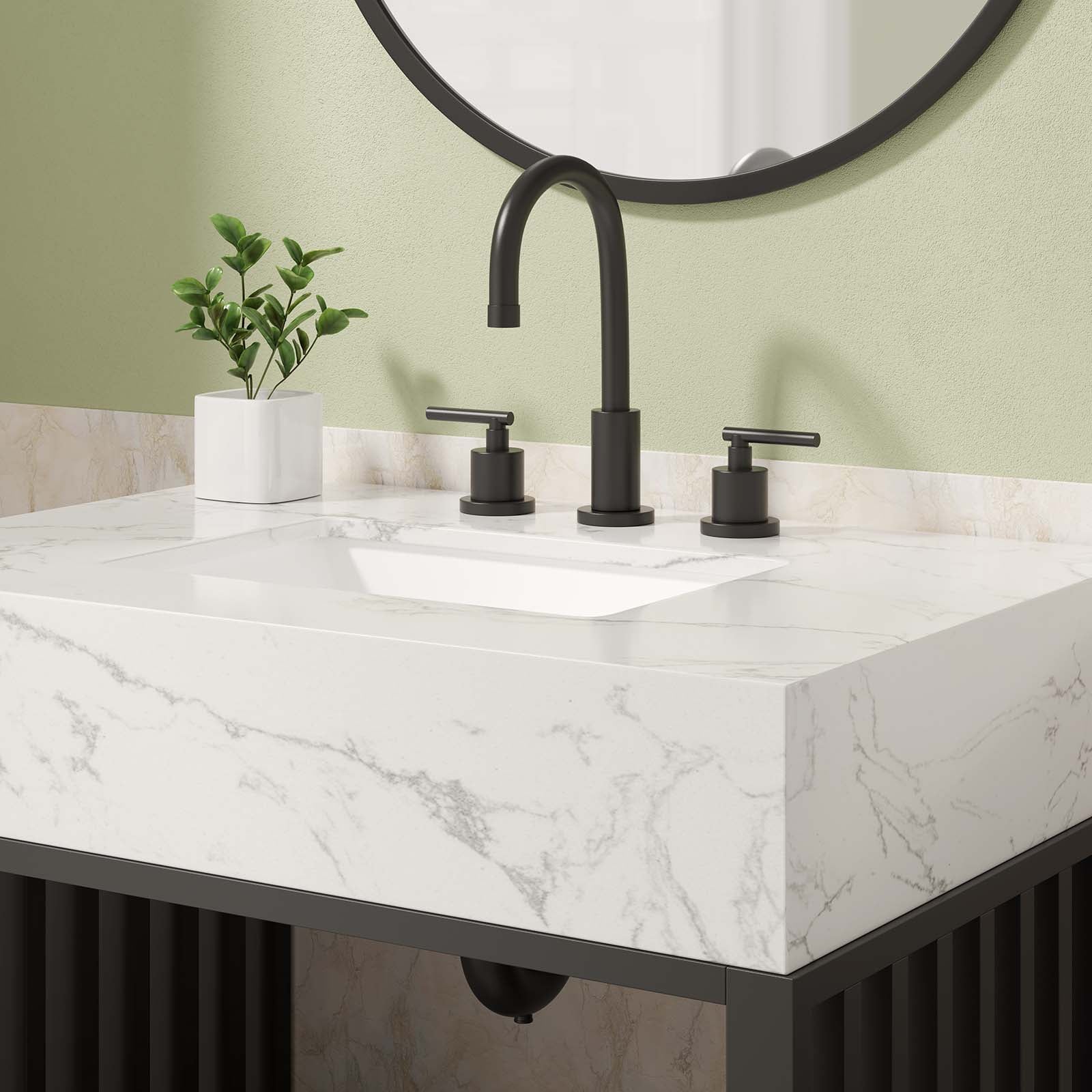 Gridiron 30" Bathroom Vanity by Modway