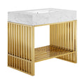 Gridiron 36" Bathroom Vanity by Modway