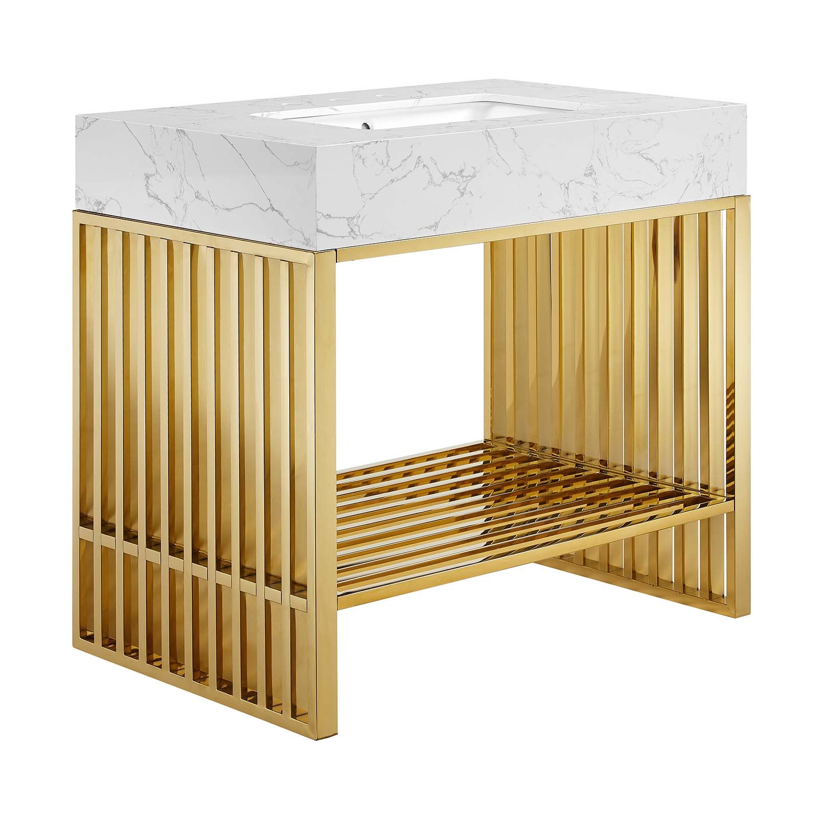Gridiron 36" Bathroom Vanity by Modway