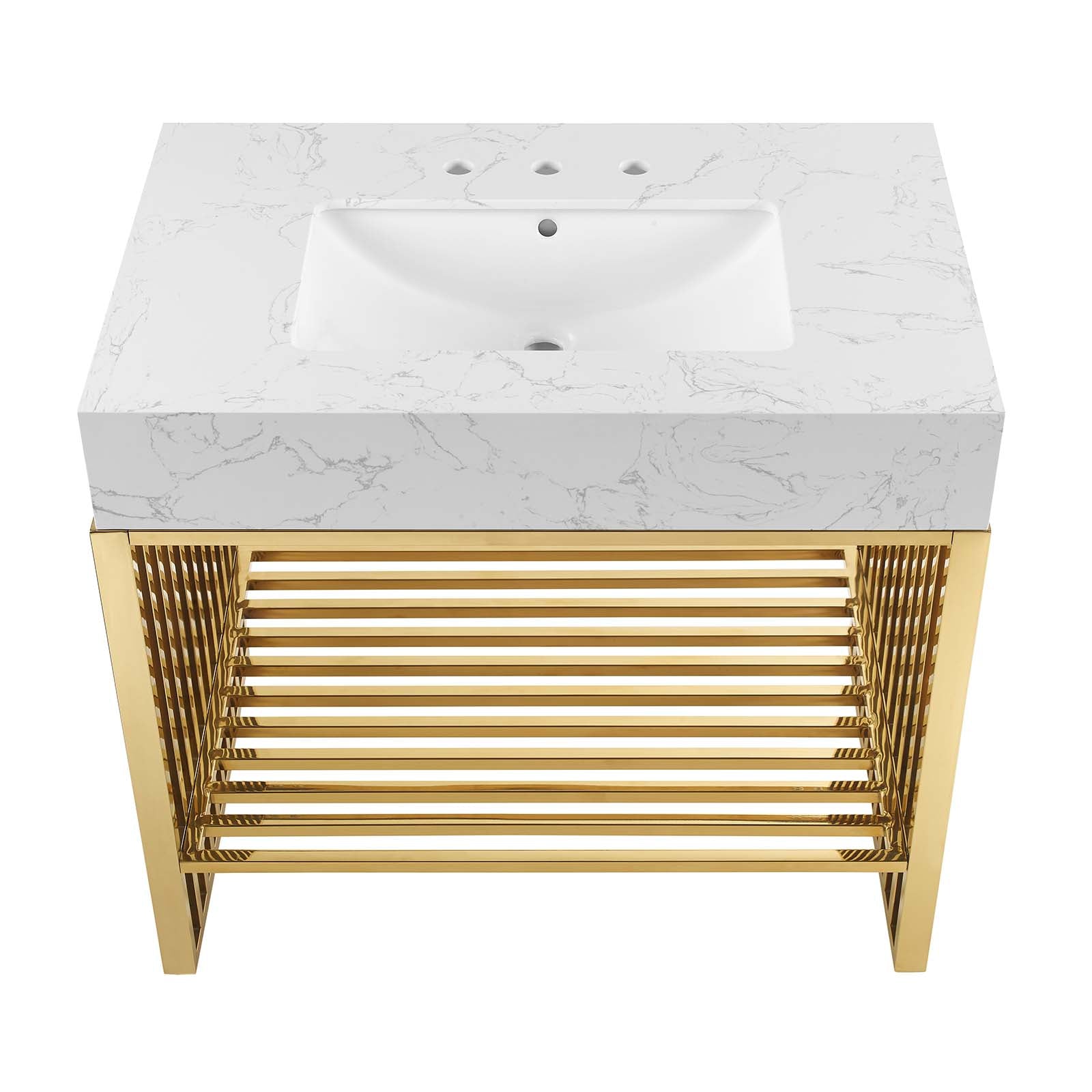 Gridiron 36" Bathroom Vanity by Modway