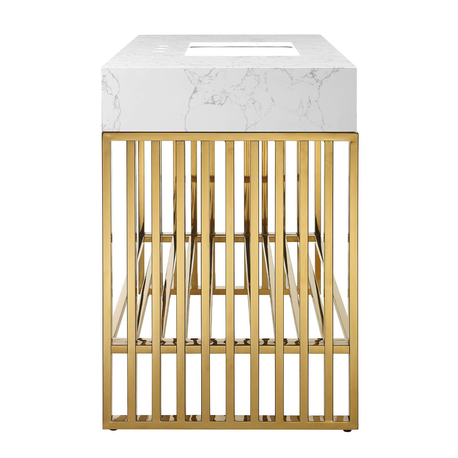 Gridiron 48" Bathroom Vanity by Modway