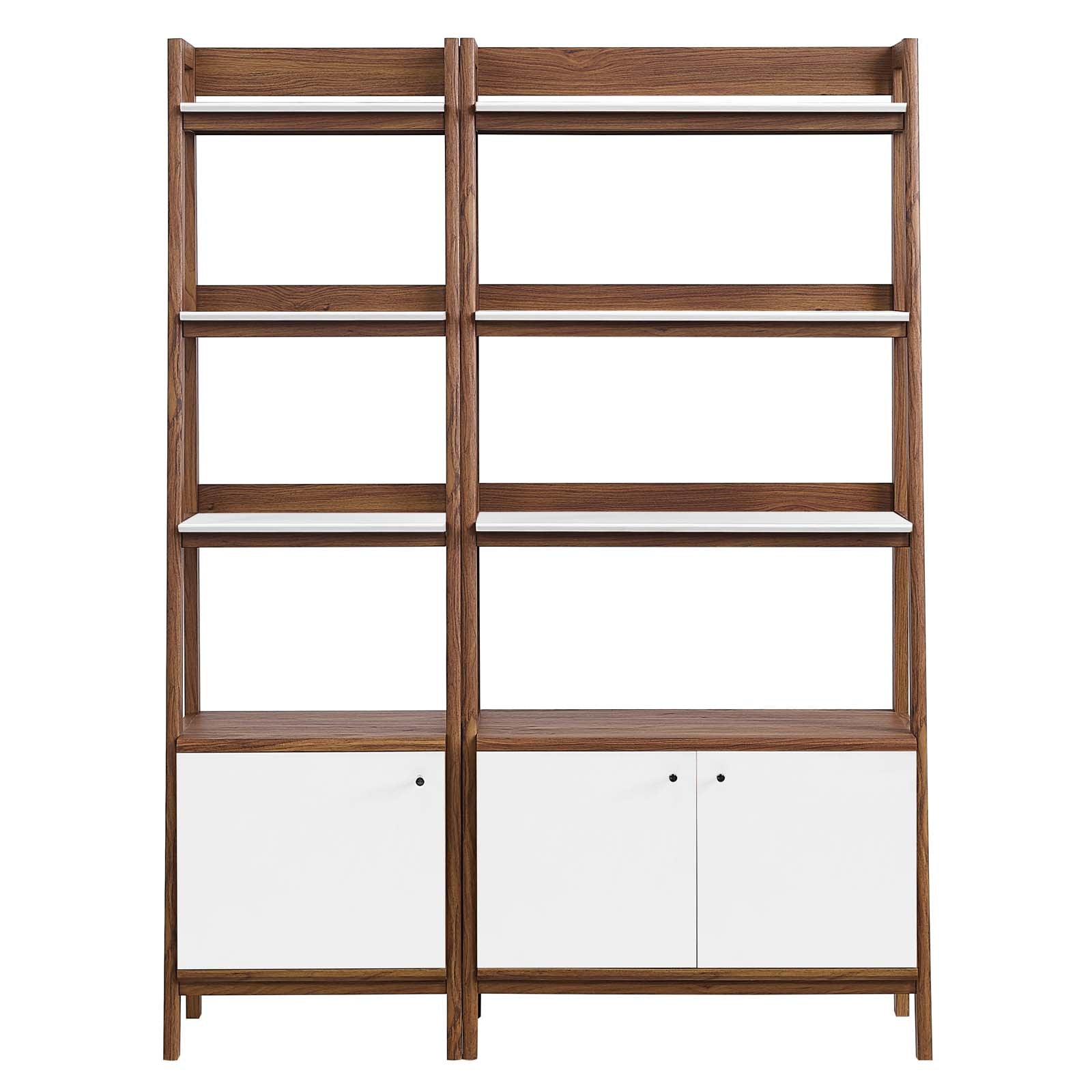 Bixby Wood Bookshelves Set of 2 by Modway