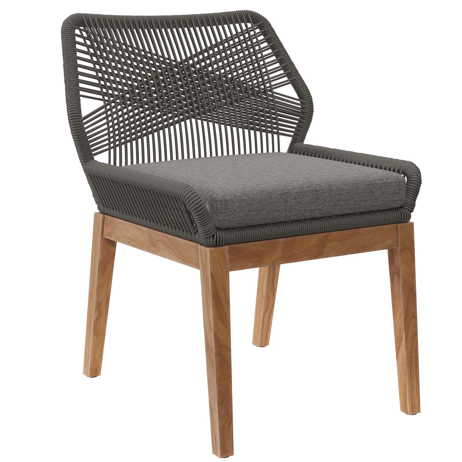 Wellspring 5-Piece Outdoor Patio Teak Wood Dining Set by Modway