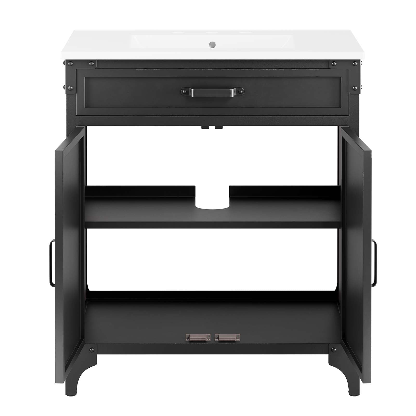 Steamforge 30" Bathroom Vanity Cabinet (Sink Basin Not Included) by Modway