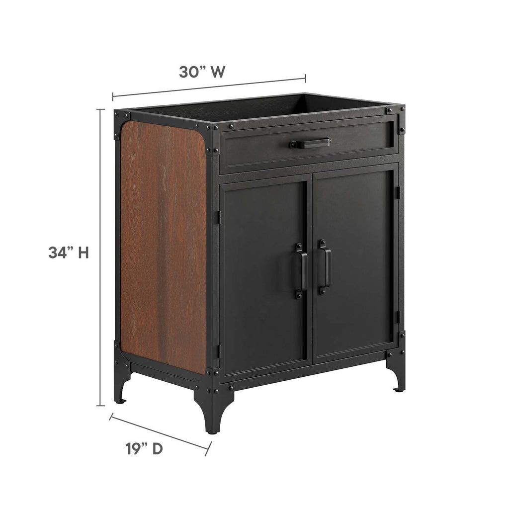 Steamforge 30" Bathroom Vanity Cabinet (Sink Basin Not Included) by Modway
