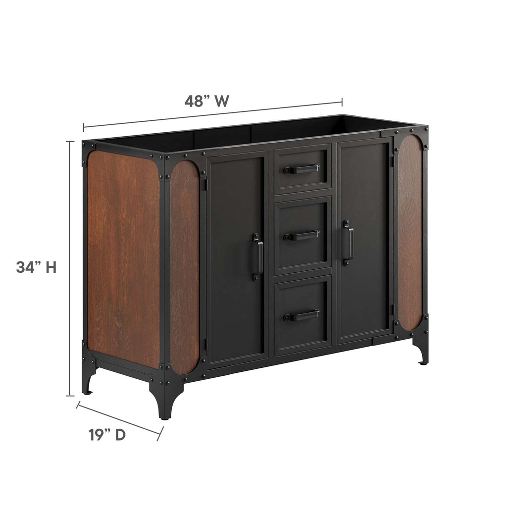 Steamforge 48" Bathroom Vanity Cabinet (Sink Basin Not Included) by Modway