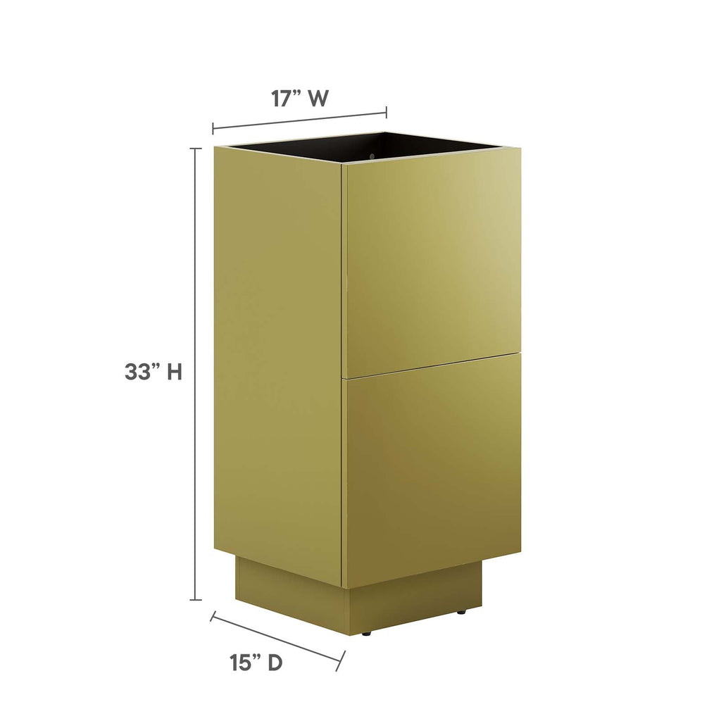 Quantum 18" Bathroom Vanity Cabinet (Sink Basin Not Included) by Modway