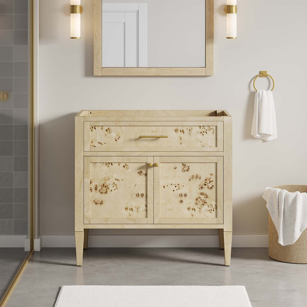 Elysian 36" Wood Bathroom Vanity Cabinet (Sink Basin Not Included) by Modway