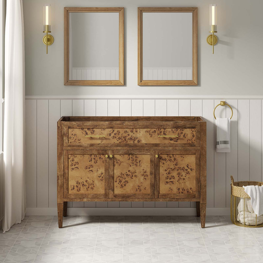 Elysian 48" Wood Bathroom Vanity Cabinet (Sink Basin Not Included) by Modway